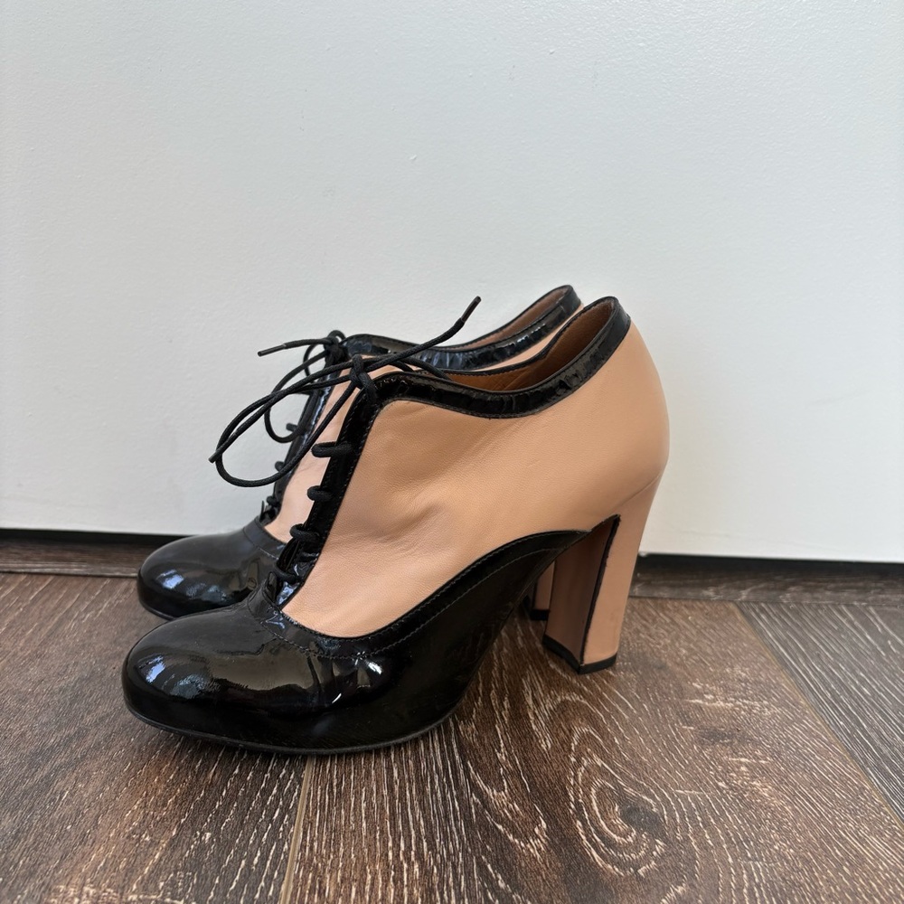 Carlo Pazolini 70's Inspired Retro Swing Heels Size 6.5 (37)